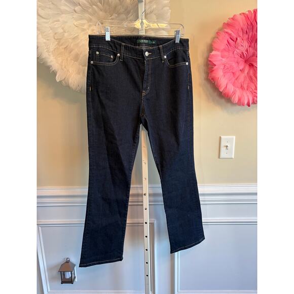 Ralph Lauren Denim - LAUREN RALPH LAUREN DARK WASH JEANS SIZE 8